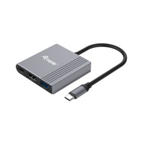Equip 133488 adattatore grafico USB 3840 x 2160 Pixel Nero, Grigio (133488) Equip 133488 adattatore grafico USB 3840 x 2160 Pixel Nero, Grigio (133488)