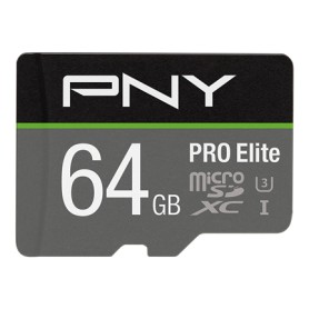 PNY PRO Elite 64 GB MicroSDXC UHS-I Classe 10 (P-SDU64GV31100PRO-GE) PNY PRO Elite 64 GB MicroSDXC UHS-I Classe 10 (P-SDU64GV31100PRO-GE)