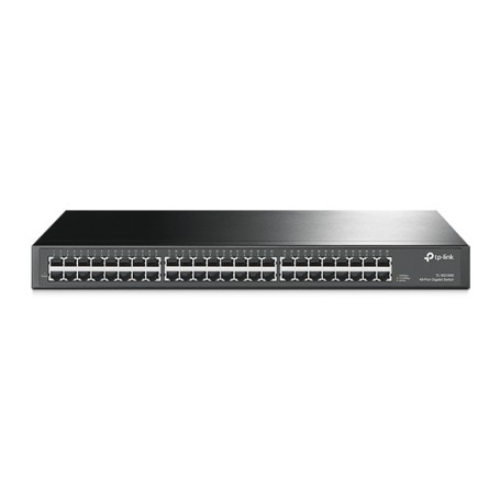 TP-LINK TL-SG1048 Non gestito Gigabit Ethernet (10/100/1000) 1U Nero (TL-SG1048)