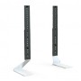 Erard FIT-UP XL Supporto TV a parete 165,1 cm (65") Nero, Argento (ER035310)