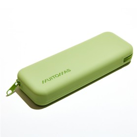 MUITOMAS SILICONE PENCIL CASE GREEN (SILPENCASEGN)