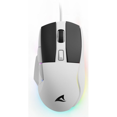 Sharkoon SGM35 mouse Universale Mano destra USB tipo A Ottico 6400 DPI (SKILLER SGM35-W)
