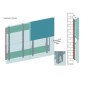 STRUTTURA 2 X 2 - PARETE PIENA (PM5965)