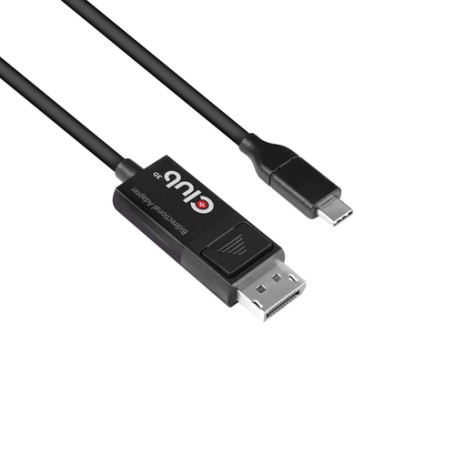 CLUB3D cac-1557 USB C Displayport 1.4 Nero (CAC-1557)