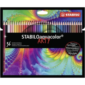STABILO aquacolor ARTY pastello colorato Multicolore 36 pz (1636-1-20)