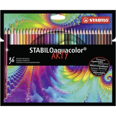 STABILO aquacolor ARTY pastello colorato Multicolore 36 pz (1636-1-20)