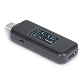 StarTech.com Multimetro Digitale USB-C, Misuratore di Tensione e Corrente con Potenza fino a 240W PD EPR, Tester Digitale Bidire (USBC-PWRTESTER) StarTech.com Multimetro Digitale USB-C, Misuratore di Tensione e Corrente con Potenza fino a 240W PD EPR, Tester Digitale Bidire (USBC-PWRTESTER)
