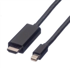 VALUE 11.99.5797 cavo e adattatore video 3 m Mini DisplayPort Nero VALUE 11.99.5797 cavo e adattatore video 3 m Mini DisplayPort Nero