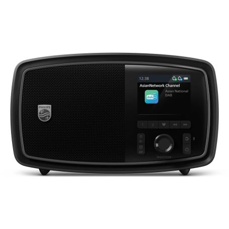 Philips TAV2000DB Portatile Analogico e digitale Nero (TAV2000DB/00)