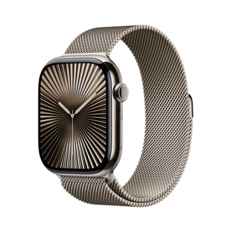 Apple Watch Series 10 OLED 46 mm Digitale 416 x 496 Pixel Touch screen 4G Titanio Wi-Fi GPS (satellitare) (MWYC3QF/A)