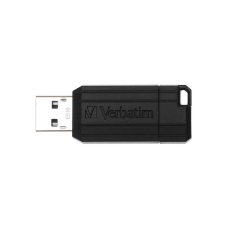 Verbatim PinStripe - Memoria USB da 64 GB - Nero (49065)