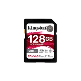 Kingston Technology 128GB Canvas React Plus SDXC UHS-II 300R/260W U3 V90 for Full HD/4K/8K (SDR2/128GB) Kingston Technology 128GB Canvas React Plus SDXC UHS-II 300R/260W U3 V90 for Full HD/4K/8K (SDR2/128GB)