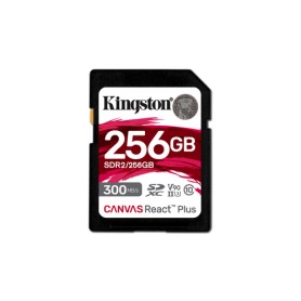 Kingston Technology 256GB Canvas React Plus SDXC UHS-II 300R/260W U3 V90 for Full HD/4K/8K (SDR2/256GB) Kingston Technology 256GB Canvas React Plus SDXC UHS-II 300R/260W U3 V90 for Full HD/4K/8K (SDR2/256GB)