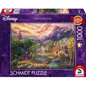 Thomas Kinkade Studios: Disney Dreams Collection- Snow White and the Queen (1000 Teile) (58037)