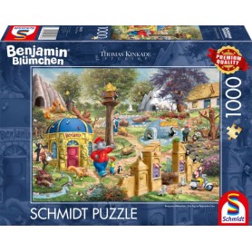 Thomas Kinkade Studios: Benjamin Blmchen, Ein Tag im Neustdter Zoo (1000 Teile) (58423)