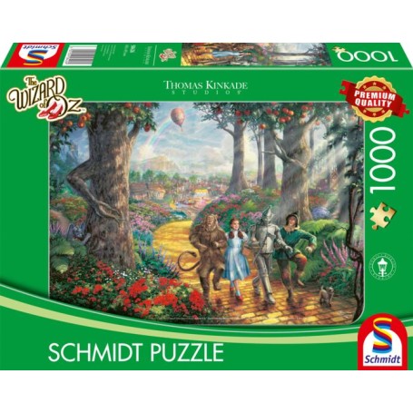 Thomas Kinkade Studios: Der Zauberer von Oz, Follow the Yellow Brick Road (1000 Teile) (58426)
