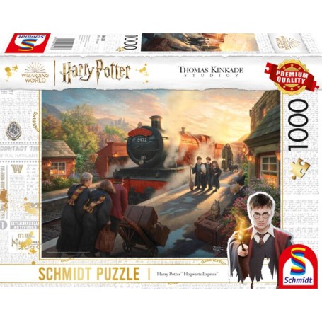 Thomas Kinkade Studios: Wizarding World Harry Potter Hogwarts Express (1000 Teile) (58428)