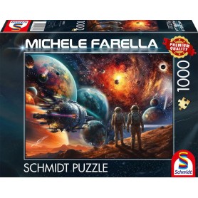 Michele Farella: Kosmsche Farbenpracht - Reise ins Weltall (1000 Teile) (58536)