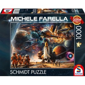 Michele Farella: Faszination Raumfahrt - Reise in ferne Galaxien (1000 Teile) (58539)