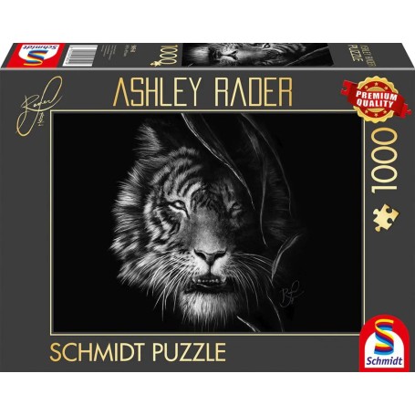 Ashley Rader: Wilderness - Tiger, Im Zeichen der Freiheit (1000 Teile) (58541)