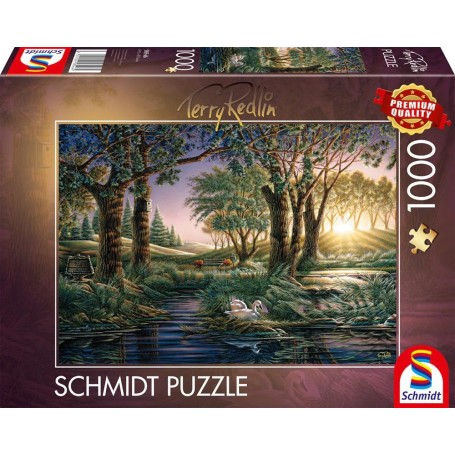 Terry Redlin: Morgenzauber am Teich (1000 Teile) (58546)