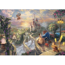 Thomas Kinkade Studios: Disney Dreams Collection -Die Schne und das Biest (1000 Teile) (59475)