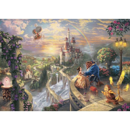Thomas Kinkade Studios: Disney Dreams Collection -Die Schne und das Biest (1000 Teile) (59475)