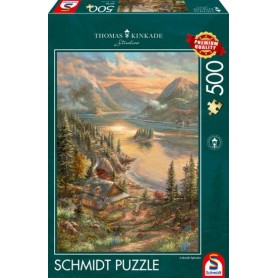 Thomas Kinkade Studios: Pracht am Seeufer (500 Teile) (59710)