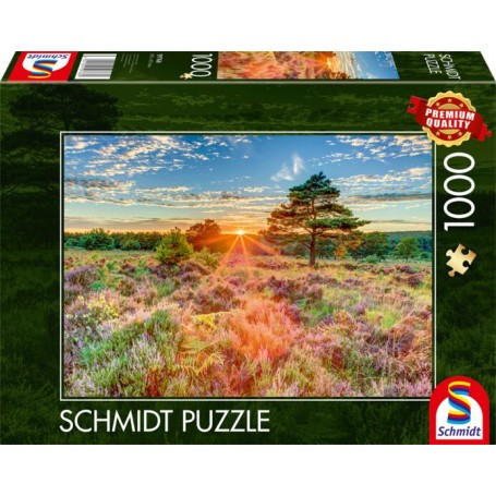 Heide im Sonnenuntergang (1000 Teile) (59768)