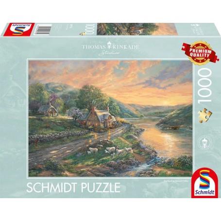 Thomas Kinkade Studios: Tagesanbruch im Emerald Valley (1000 Teile) (59774)