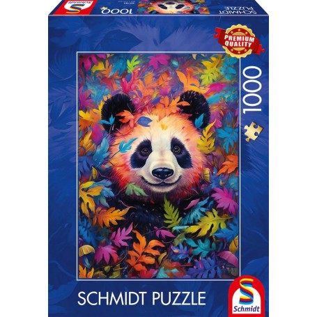 Pandabr im Regenbogenwald (1000 Teile) (59781)