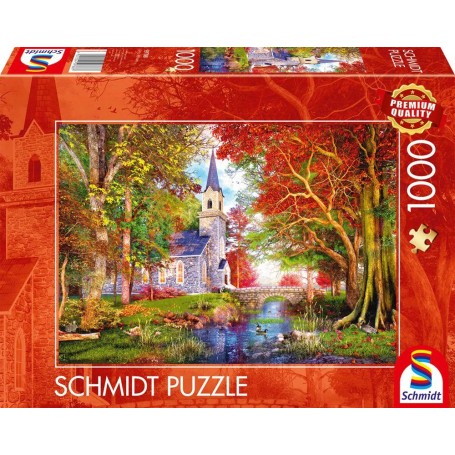 Kapelle im Herbstzauber (1000 Teile) (59788)