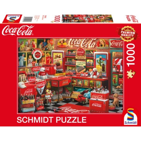 Coca Cola - Nostalgie-Shop (1000 Teile) (59915)