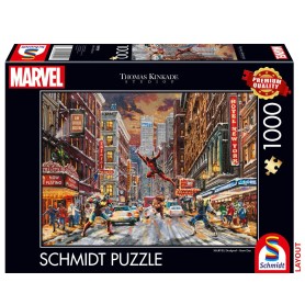 Thomas Kinkade Studios: Marvel - Deadpool, Snow Day (1000 Teile) (59959)