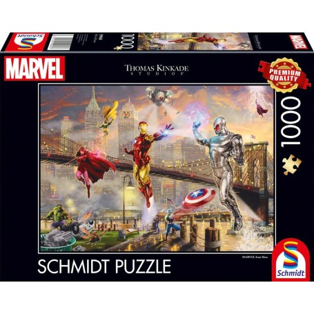 Thomas Kinkade Studios: Marvel - Iron Man (1000 Teile) (59960)
