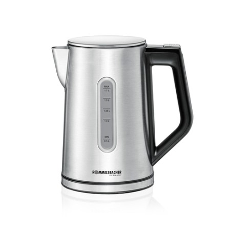 Wasserkocher Sunny WK 3000 (edelstahl/schwarz, 3.000 Watt, 1,7 Liter)