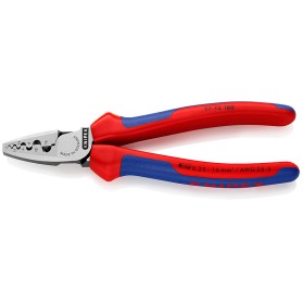 Crimpzange 97 72 180 (fr Aderendhlsen 0,25 bis 16mm)