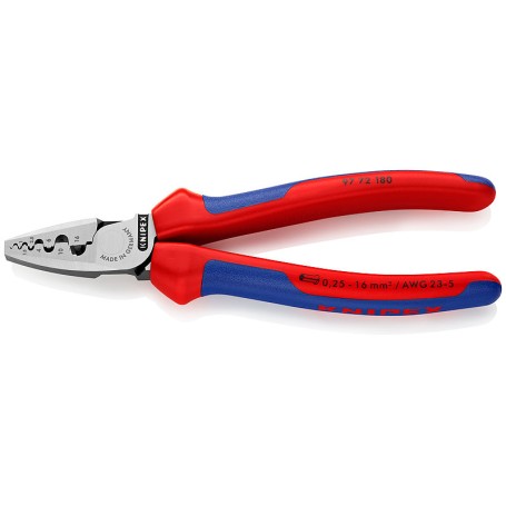 Crimpzange 97 72 180 (fr Aderendhlsen 0,25 bis 16mm)