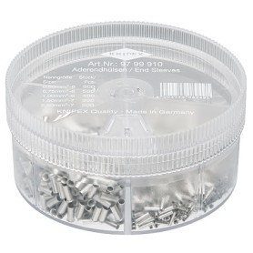 Sortimentsbox 97 99 910 mit unisolierten Aderendhlsen (transparent, 1.900 Stck)