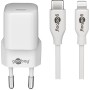 Apple Lightning / USB-C PD-Ladeset 30 Watt (wei, 1 Meter Kabel, PD) (64575)