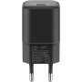 USB-C Schnellladegert Nano, PD, GaN, 45 Watt (schwarz, 1x USB-C, Power Delivery 3.0) (65331)