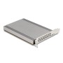 PCI Express x16 Karte auf 4x intern NVMe M.2 Key (mit Khlkrper und LED-Anzeige) (90210)