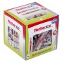 Dbel DUOPOWER 8x65 LD (hellgrau/rot, 50 Stck) (538251)