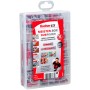 Meister-Box DUOPOWER kurz / lang (hellgrau/rot, 150-teilig) (540096)