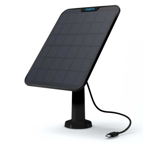Solarpanel 2 (5,8 Watt) (schwarz, fr akkubetriebene Reolink berwachungskameras) (Solar Panel 2 bk)