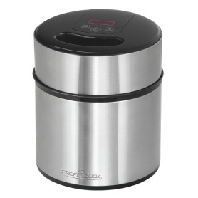 ProfiCook 501140 macchina per gelato 1,8 L 12 W Nero, Acciaio inossidabile (501140) (PC-ICM 1140)