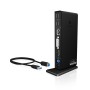 ICY BOX IB-DK2241AC Cablato USB 3.2 Gen 1 (3.1 Gen 1) Type-A Nero (20850)
