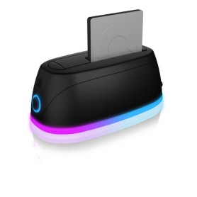 RaidSonic IB-1124L-C3 docking station per unità di archiviazione USB 3.2 Gen 1 (3.1 Gen 1) Type-B Nero (IB-1124L-C3) (60839)