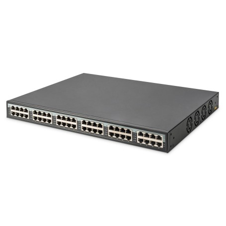 Digitus DN-95117 switch di rete Gigabit Ethernet (10/100/1000) Supporto Power over Ethernet (PoE) 1U Grigio (DN-95117)