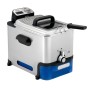 Tefal Oleoclean Pro Inox & Design FR8040 Singolo 3,5 L 2300 W Nero, Acciaio inox